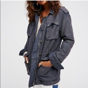 Free People Not Your Brother's Surplus Jacket